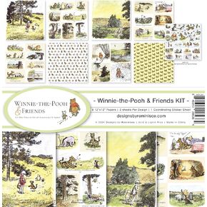 Reminisce Winnie The Pooh and Friends Scrapbook Collection Kit