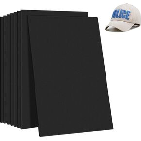 Mingqieven 16 PCS 3MM FOAM FOAM 6 × 9 بوصة من أوراق الرغوة EVA CRAFT FOAM COSPLAY FOAM مناسبة لمشاريع DIY ، والخياطة ، والقبعات ، والحقائب ، والوسائد ، وما إلى ذلك (أسود)