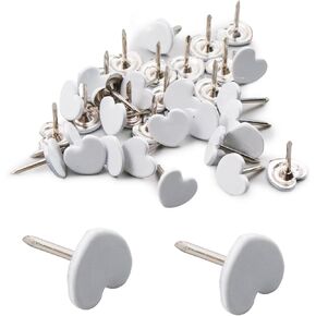 antrader الإبهام يلبس على شكل قلب ، 150pcs thumbtacks thumbtacks زخرفية الإبهام المعاد
