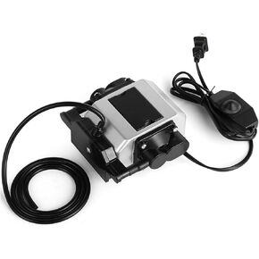 Gluwphy Air Assist for Laser Cutter and Engrave,Air Assist Pump Kit with Adjustable 30L/Min,Air Assist Pump for Laser Engraver,Remove Smoke and Dust,Protect Laser Lens, Reduce Surface Temperatur