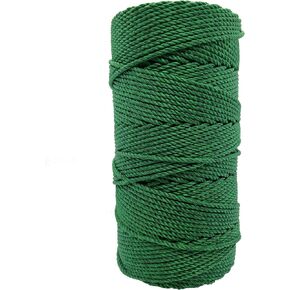 Twine by Design #36 3-Strand Twisted Rosary Twine - Excellent Quality Twine for Crafts, DIY Projects, Rosaries (Kelly)