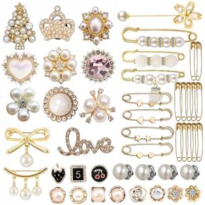 سحر 59pcs لجوارب دبابيس أمان ، سحر الجورب سحر الجورب سحر الجورب سحر الجورب ، الدبابيس ودبابيس للنساء قبعات القبعات أحذية وشاح شال تنورة