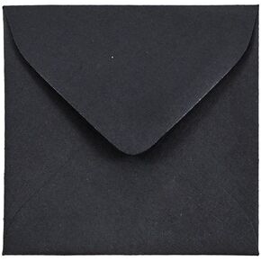 JAM PAPER 3 1/8 x 3 1/8 Square Recycled Invitation Envelopes - Brown Kraft Paper Bag - 50/Pack