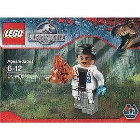 LEGO: عالم الجوراسي - الدكتور وو Minifigure