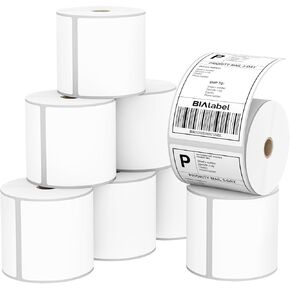 4 Stacks 4" x 6" Thermal Labels, 2000 Pcs Thermal Label Printer Paper for Rollo Label Printers and Zebra, Folded, Commercial Grade