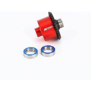 Rcawd 40crmo Baja Rey Rear 40t الترس التفاضلي لـ Losi 1/10 Baja Rey 4WD 1/10 Hammer Rey U4 Diff Gear Racer ترقيات الجزء