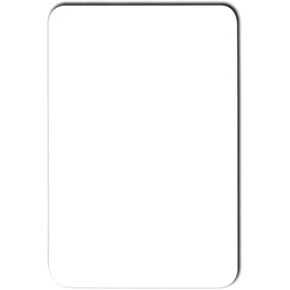 Blank Static Cling Oil Change Stickers – 1.5" x 2.25" Glossy Service Reminder Labels for Car Dealerships – Compatible with Thermal Printers (Zebra 2824, GoDEX) – 400 Labels/Roll