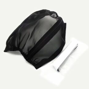 Chassis Dustproof Rock Dirt Snow Leaves Resist Guard Cover Black for Tamiya TT01 TT02