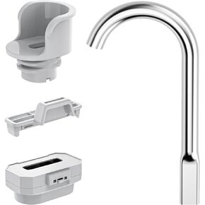 Cat Water Fountain Replacement Kit - Spout, Spout Holder & Filter Box Included