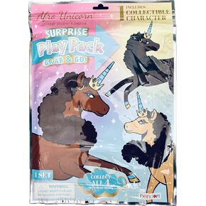 Prespress Play Pack Grab & Go for Boys and Girls - Afro Unicorn (5 حزم)