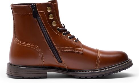Bruno Marc Men's Motorcycle Boots Oxford Dress Boot in Kuwait