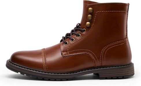 Bruno Marc Men's Motorcycle Boots Oxford Dress Boot in Kuwait