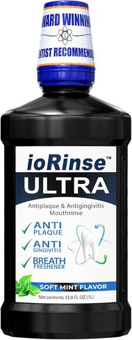 ioRinse Sore Throat Relief Professional Strength Instantly soothes inflamed throats ioRinse is Recommended by Thousands of Healthcare Professionals Because it Simply Works Better 16 oz - Pack of 2 in Kuwait
