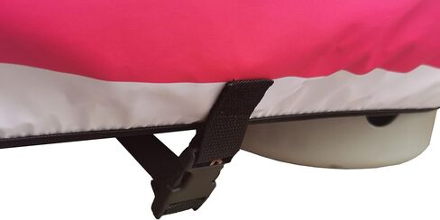 RV Trailer Propane Tank Cover, Fit for Dual 30lb Tanks, Waterproof Replacement Covers for RV/Trailer/Camper, RV Parts RV Accessories -Black, BPA301 in Kuwait