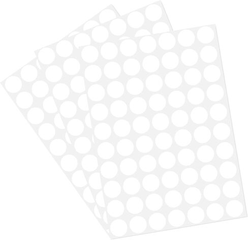 2100 Pieces 3/4" Round Color Coding Circle Dot Labels Stickers for Office Classroom, Red in Saudi Arabia