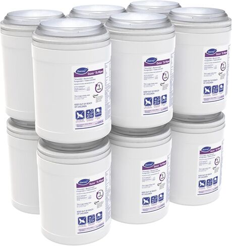 Diversey Oxivir Tb Surface Disinfectant Cleaner Wipe Canister Unscented NonSterile 7x6, White, 160 Ct DVO4599516 in Saudi Arabia