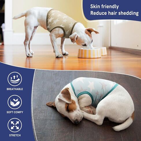 Hawaiian Dog Shirts,Quick Dry Summer Cooling Mesh Coconut Printing T-Shirt for Medium Dogs,Blue+Yellow M in Kuwait