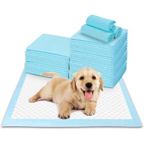 Nobleza Puppy Pads, 40 Count 28"×34" Extra Large Super Absorbent Pee Pads for Dogs, Leak-Proof 5-Layer Pet Training Pads with Quick-Dry Surface for Potty Training