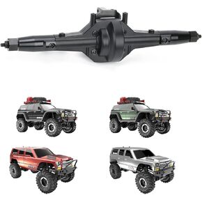 RCAWD محور محور خلفي مع التروس المعدنية ل 1/10 Redcat Everest Gen7 Pro & Gen7 Sport ، HSP 94180 RGT 18000 Himoto