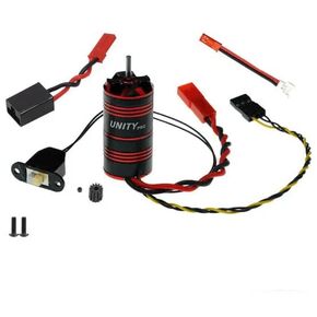 Furitek Unity Pro 3500kV 2-in-1 Micro Foc Underly System for HobbyPlus CR-18P Evo Pro-سيارة التحكم عن بُعد ، Cars RC ، RC Crawlers 1/18 Electronics Upgrade (Helidirect)