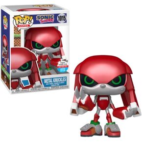 فونكو بوب! الألعاب: Sonic the Hedgehog - Metal Knuckles Vinyl Figure ، NYCC 2024 مشترك حصريًا ، 4.25 في