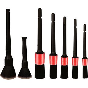Coltree -7 Pcs Car Detailing Brush Set,Air Conditioner Brushfor Cleaning Wheels,Dashboard,Interior,Exterior,Leather, Air Vents, Emblems
