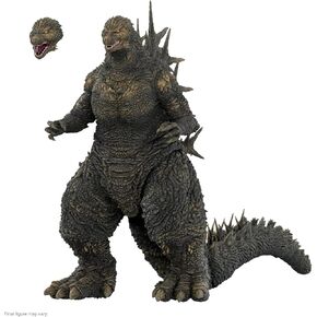 Super7 متعة! هزار! Toho Godzilla Minus One (Grayscale) Vinyl Figure - 5 "Toho Godzilla Action Figure Kaiju - Classic Movie Monster Fans Collectibles & Retro Toys - Limited Edition - Amazon Exclusive