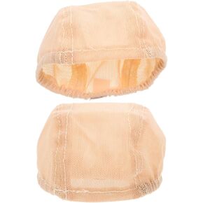DELL DOLL DOLL WIG CAP 2 PCS GABYS DOLLHOUAE BJD DLILS LIEVENS WEAVING CAPS DOLL WIG CAP CAP CAP CAP CAP ALSSOIRIES MINI HAT DICE MINI HAT FOR DIY MINI DOLL HAB SET WIG