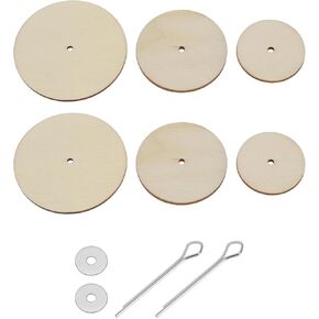 30pcs دمية مشتركة دبوس دبوس أطراف مشتركة توصيل DIN الألياف الأقراص 30mm 40mm 50mm إكسسوارات دمية لدمى دب دمى دمى دب تيدي
