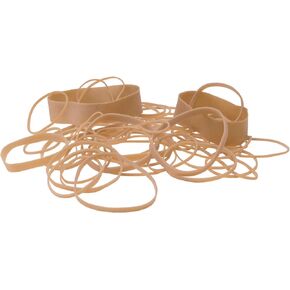 School Smart Alliance Advantage Latex Rubber Band ، رقم 33 ، 3-1/2 لتر × 1/8 W ، مربع 1/4 رطل ، طبيعي - 020871