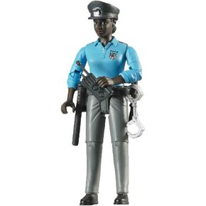 Bruder Policewoman Dark Skin Accessories