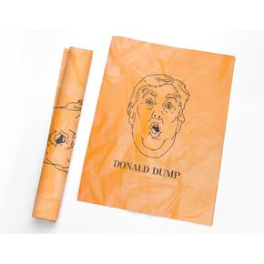 مقالب لترامب وقادة العالم ، 150 أكياس نفايات الكلاب (Donlad D) ، Orange
