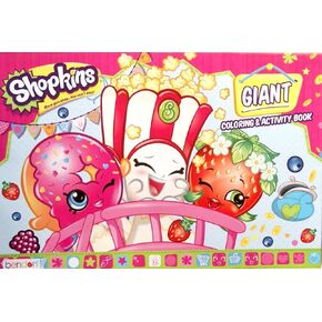 Shopkins Giant Coloring and Activity Book - 11" x 16"