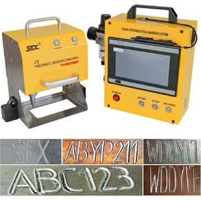 US Stock 100W MACHERKING MACHENT 120X50 مم من النقطة الهوائية النقطة المعة أقصى عمق العلامات 0.02-1 مم للرمز ، الرقم التسلسلي ، رسالة ، شعار ، فين
