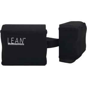 الحافظة Lean مع Minis بواسطة SmartSeat - دعم الرغوة المزدوج لتخفيف آلام أسفل الظهر ، وسادة الدعم القطني للكرسي - مريح ، قابل للتعديل ، مقعد محمول للمكتب ، المنزل ، السفر