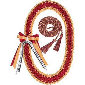 Tftafan Graduation Leis و Honor Honor Class من 2025 تخرج الشريط Lei قلادة التخرج قلادة مضفر هدية لتوفيات الطالب الهدايا