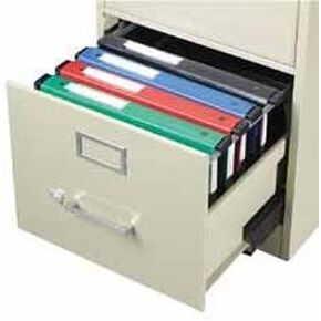 Avery Hanging Storage Binder,3 Ring,1" Capacity,11"x8-1/2",Black