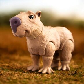 تمثال Capybara المفصلي - لعبة مكتب تخفيف الإجهاد المطبوعة ثلاثية الأبعاد - التفاعلية القابلة للتحصيل للشباب والكبار - المطبوعة ثلاثية الأبعاد في كندا
