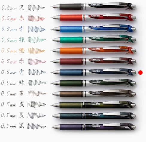 Pentel Ballpoint Pen Refill XLRN5-CA EnerGel 0.5mm, Blue Black, 10 Count in Kuwait