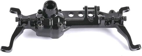 1/10 RC Car Axle Housing Shell لـ SCX10 III AXI03007 ترقيات زاحف RC ، تصميم ألومنيوم من قطعة واحدة (مقدمة ، أسود) in Kuwait