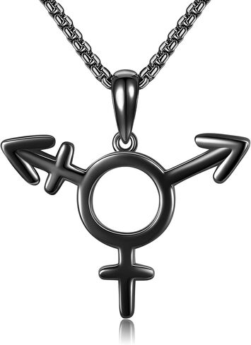 Atheist Necklace Sterling Silver Obsidian/Abalone Shell Atheism Jewelry for Men in Kuwait