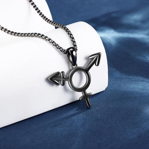 Atheist Necklace Sterling Silver Obsidian/Abalone Shell Atheism Jewelry for Men in Kuwait