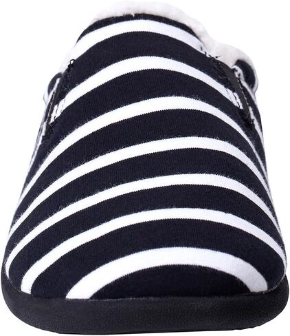 Spenco Women's Dundee Striped Slipper, Blue/White, 8 in Kuwait