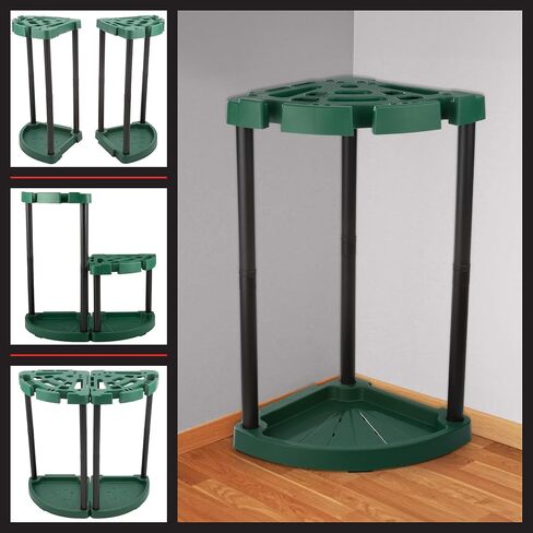 Stalwart Tool Organizer 2-Pack - Garage Storage Rack - Organize Up to 48 Yard Tools - Corner Rack for Home or Shed - Easy to Assemble Utility Racks in Saudi Arabia