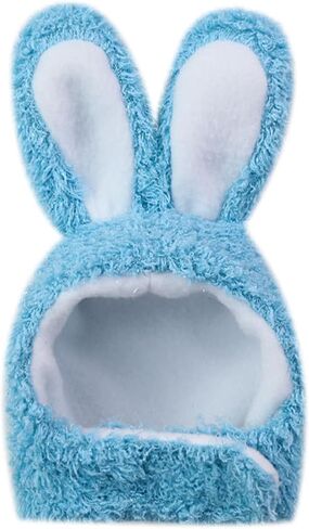 Pet Hat, 4 Pack Cat Headgear Rabbit Headband Bunny Ears Warm Hat Head Accessories Halloween Costume (4 Pack) in Kuwait