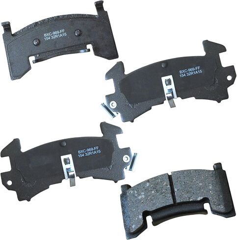 Bendix Premium SBC1107A Ceramic Brake Pad Set for Select Models Audi A1 Quattro,S3,TT,525i,530i,X5 308 Altea XL Ibiza,Toledo,Beetle,Golf CC,Polo,Rabbit in Saudi Arabia