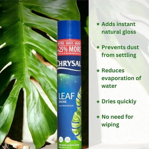 Chrysal Leafshine 25oz aerosol Bonus Size 25% More from Holland Formely Pokon/Item NO#I-86/Q-UI754383121 in Saudi Arabia