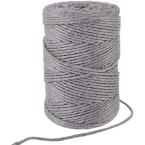 Tenn Well Jute Garden Twine ، 328 قدمًا 3 ملم من الطماطم الثقيلة ، وروابط نباتية خضراء للحدائق ، ونباتات التسلق ، والخضروات ، وصياغة