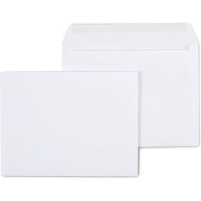 مظاريف كتيب Staples Gummed ، 9 بوصة × 12 بوصة ، أبيض ، 200/كرتون (ST473009-CCVS)