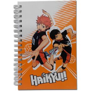 الترفيه الشرقي العظيم haikyu !! Shoyo & Kageyama Hardcover Notebook 10 "